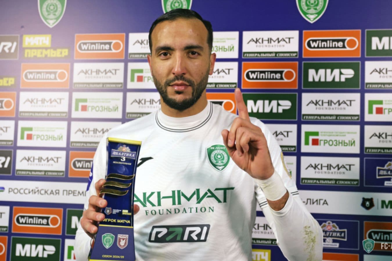 Французский футболист «Ахмата» выразил готовность получить российский паспорт