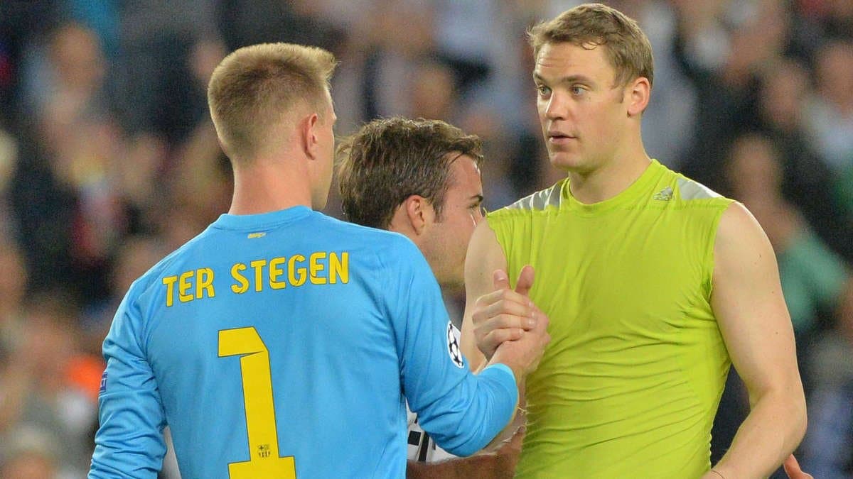 «Бавария» перестанет отпускать игроков в сборную Германии, если тер Стеген вытеснит Нойера из основного состава