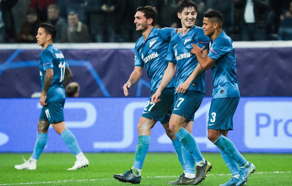 «Зенит» обыграл «Урал» и вышел на первое место в РПЛ