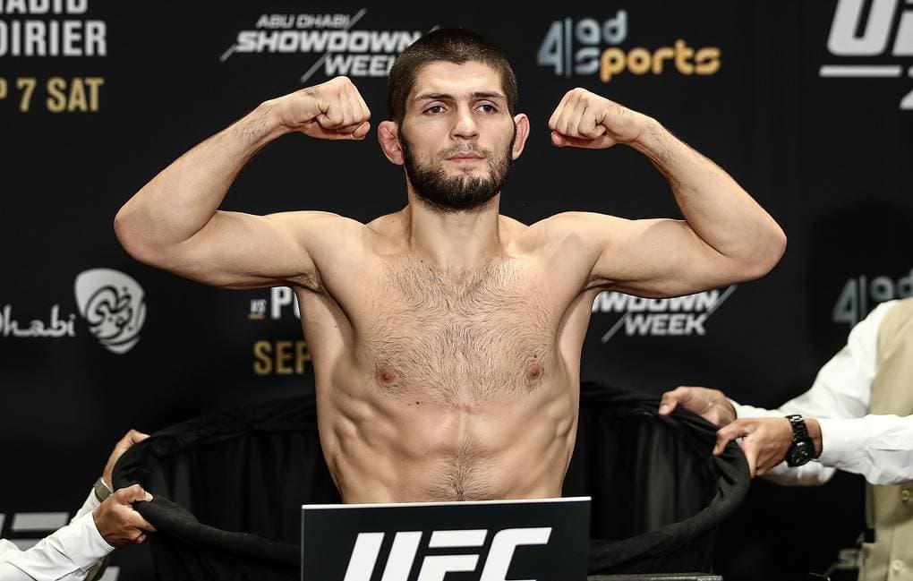 Хабиб Нурмагомедов - второй в рейтинге UFC