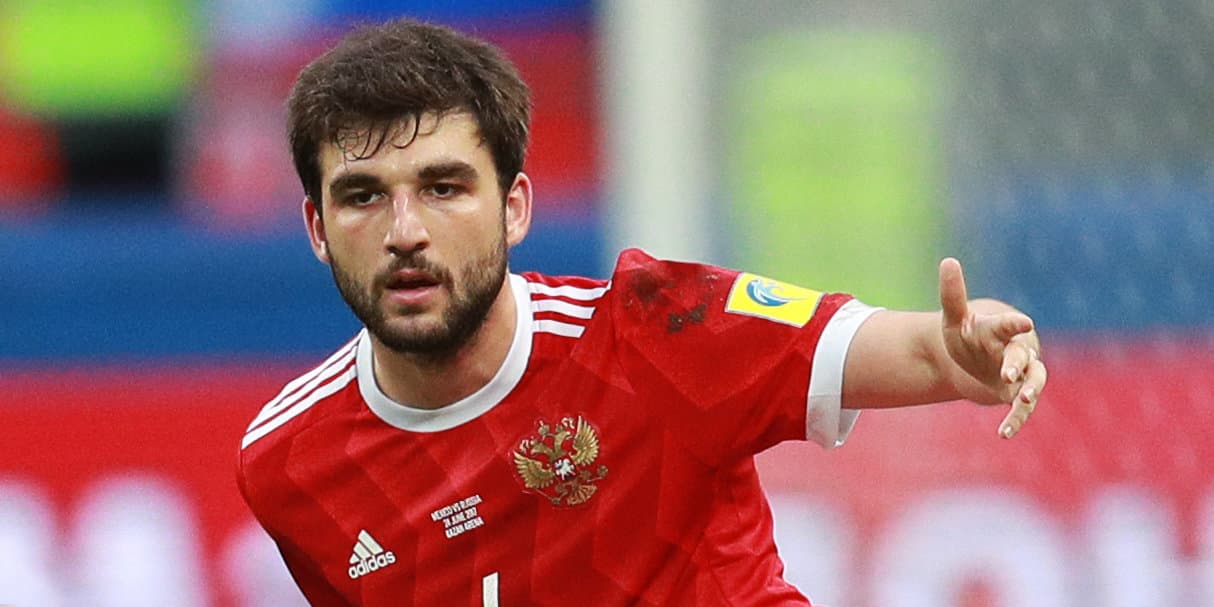 Джикия – единственный россиянин в топ-100 футболистов квалификации Евро-2020