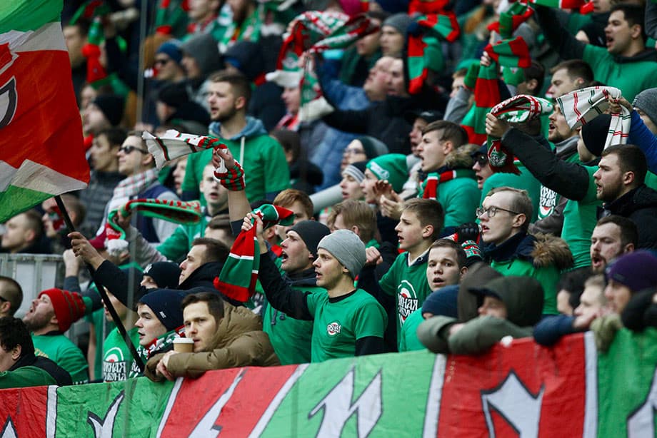 Болельщики покинули матч «Арсенал» - «Локомотив»