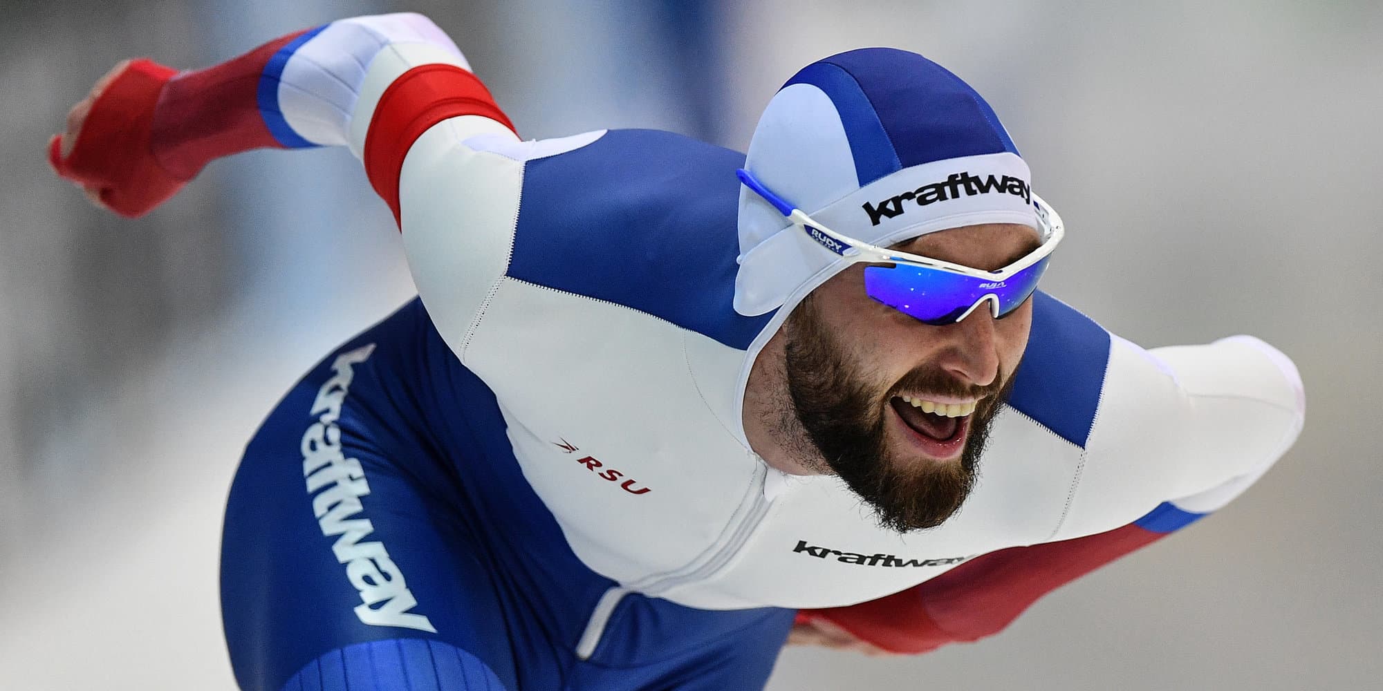 Александр Румянцев занял третье место в забеге на 10000 метров на ЧМ в Херенвене