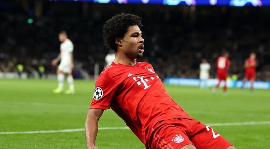 Полузащитник «Баварии» Серж Гнабри может пропустить матч с «ПСЖ» из-за боли в горле