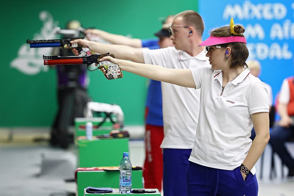 Россияне стали первыми в соревнованиях смешанных пар на чемпионате Европы