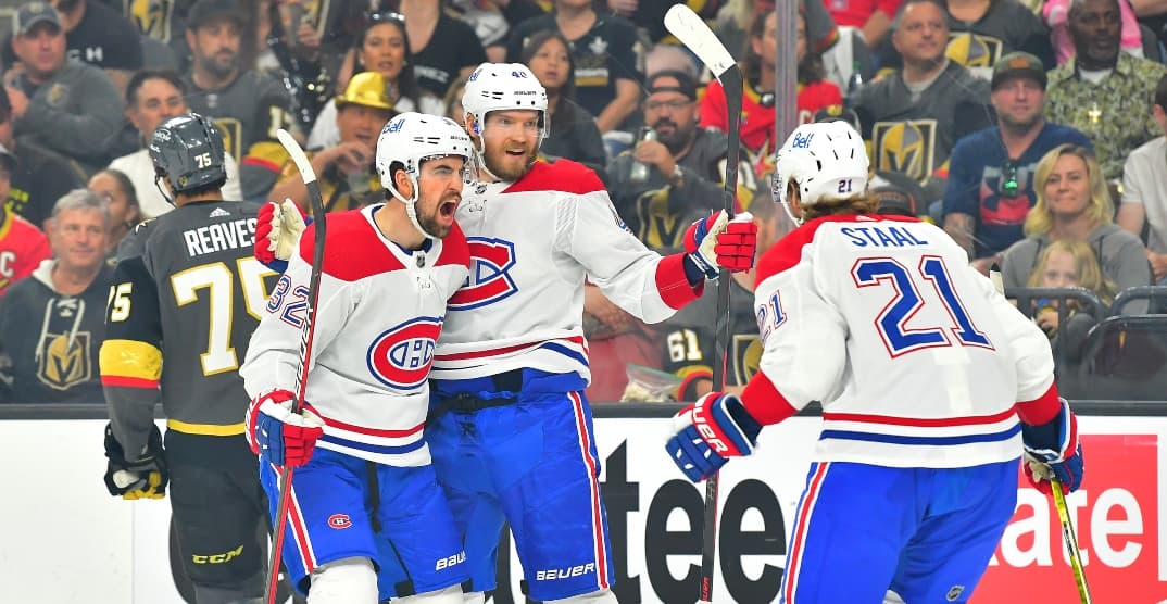 «Монреаль» победил «Вегас» и сравнял счет в полуфинальной серии плей-офф НХЛ
