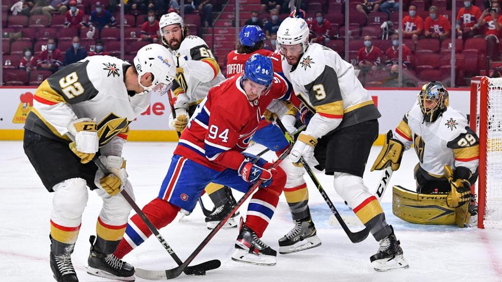 «Вегас» обыграл «Монреаль» и сравнял счет в полуфинальной серии плей-офф НХЛ