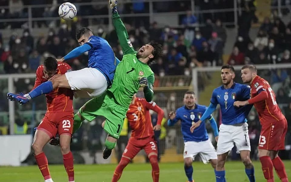 Северная Македония - Англия