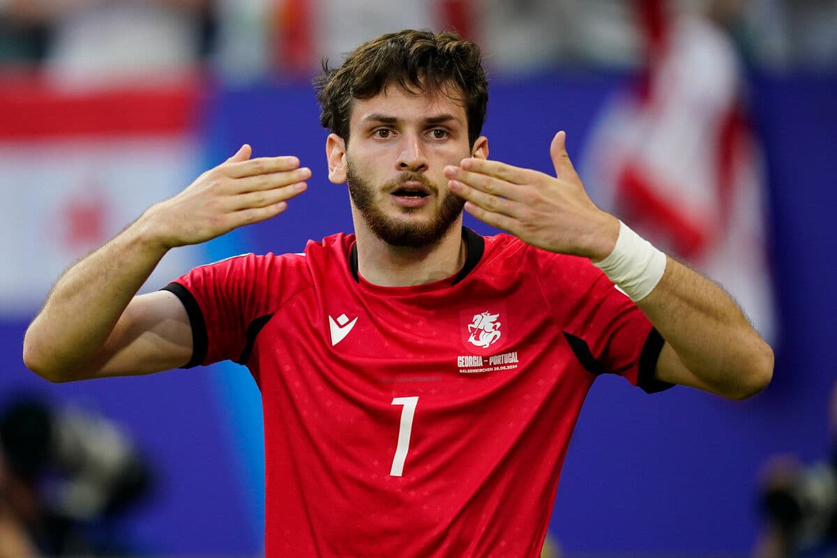 Джанашия ожидает результативный футбол в матче Лиги наций Грузия - Украина