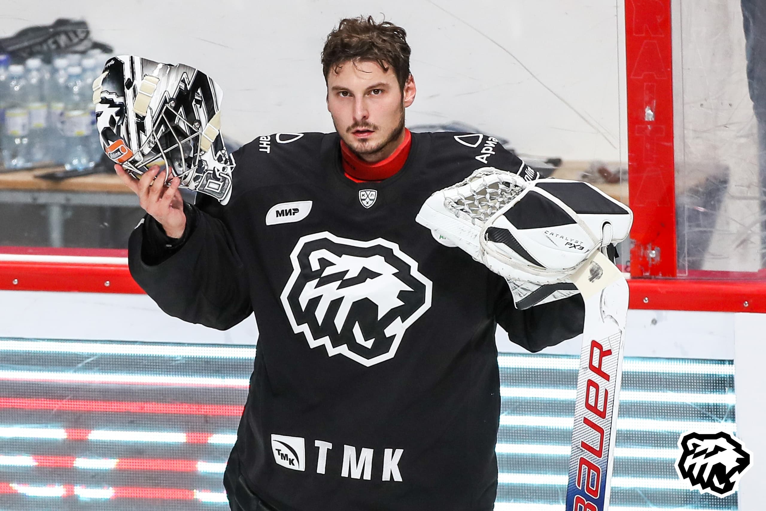 Вратарь «Трактора» Фукале: я счастлив играть в КХЛ, это интересный период в карьере