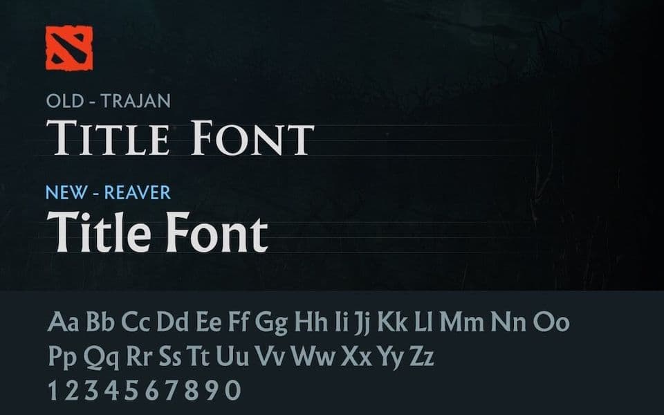 Меняем шрифт в Доте 2