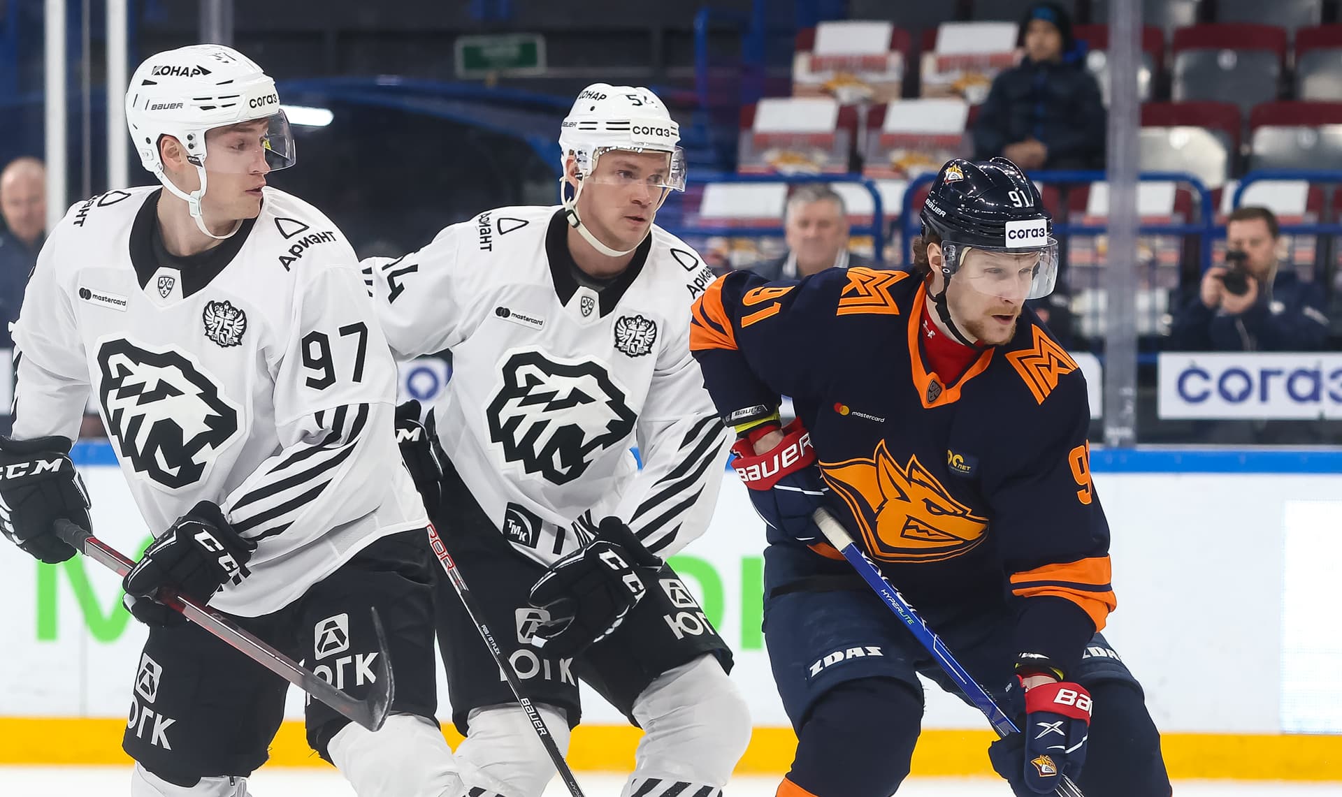 Матч «Металлург» - «Трактор». Фото: официальный сайт «Трактора»