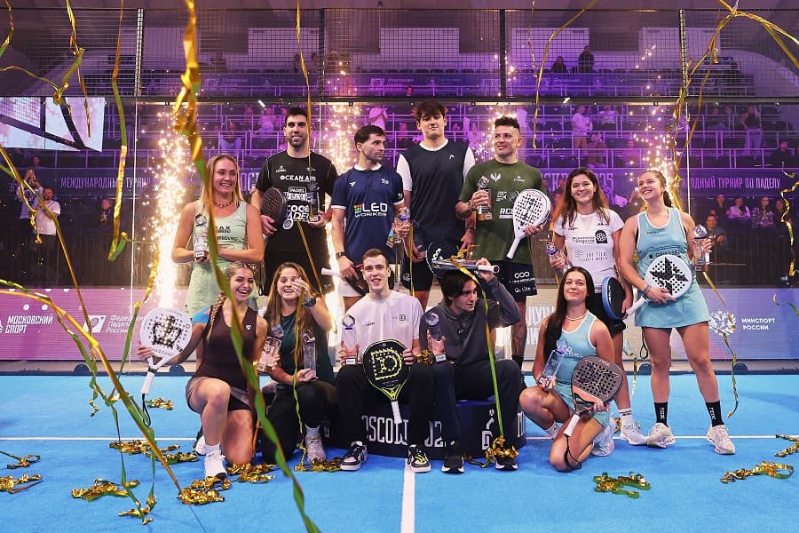 Участники турнира «Москва 2025». Фото: официальный сайт Федерации падела России