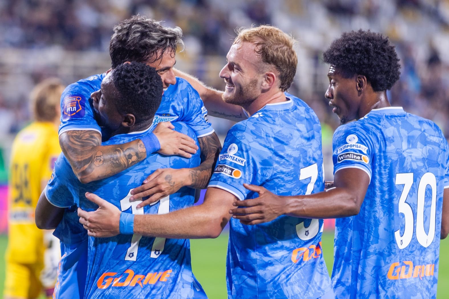 Легионеры «Зенита». Фото: официальный сайт клуба