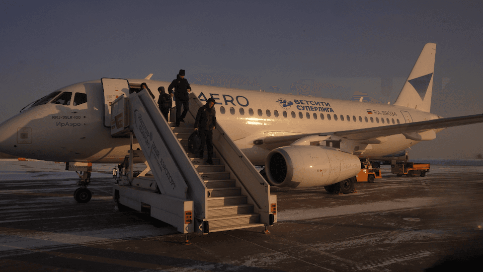 БЕТСИТИ забрендировал самолет