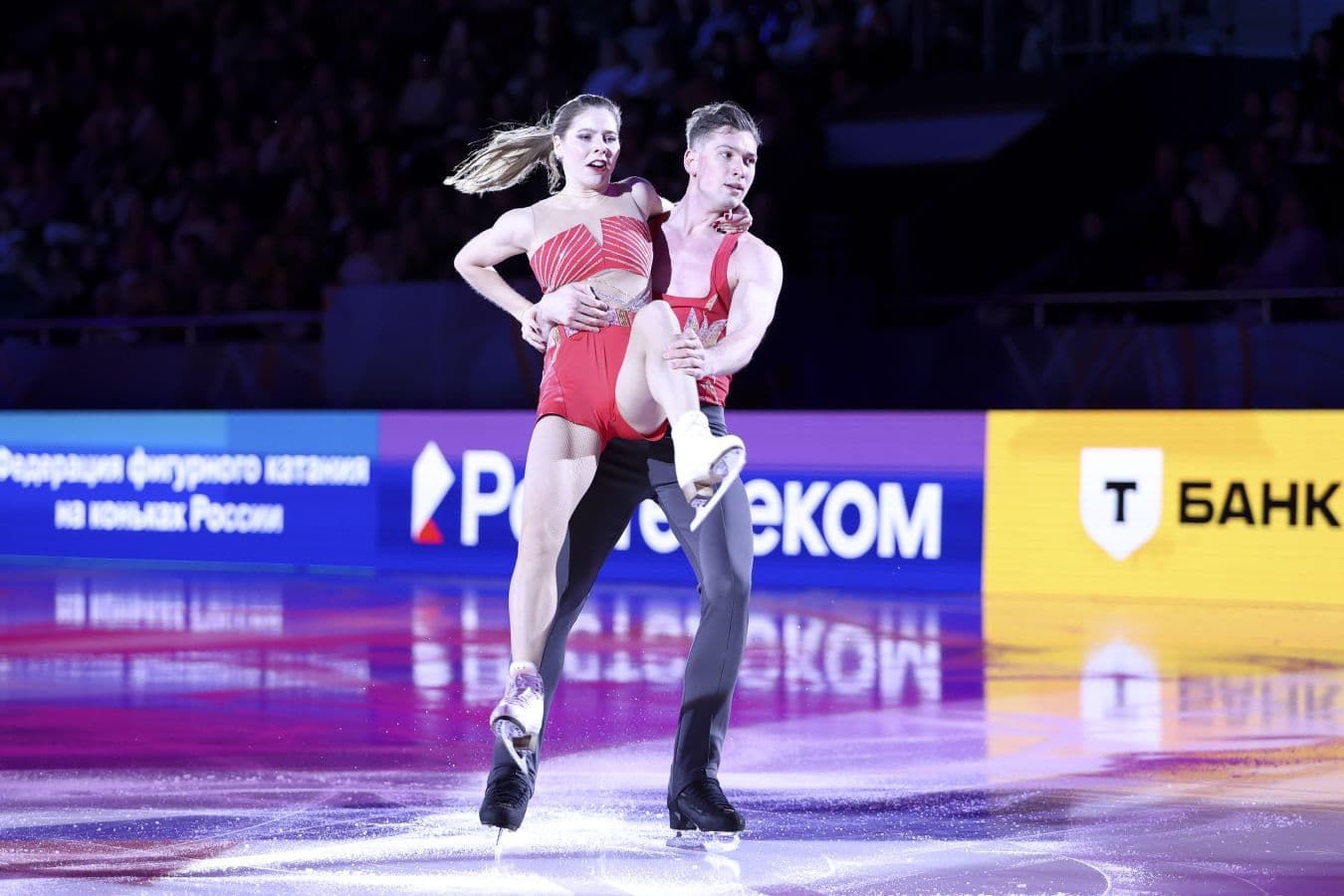 Анастасия Мишина и Александр Галлямов. Фото: Чемпионат