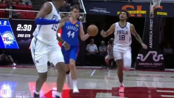 Оклахома-Сити Тандер-Филадельфия 76