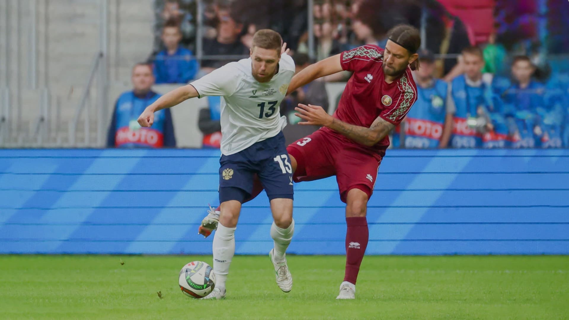 Матч Беларусь - Россия. Фото: News.by