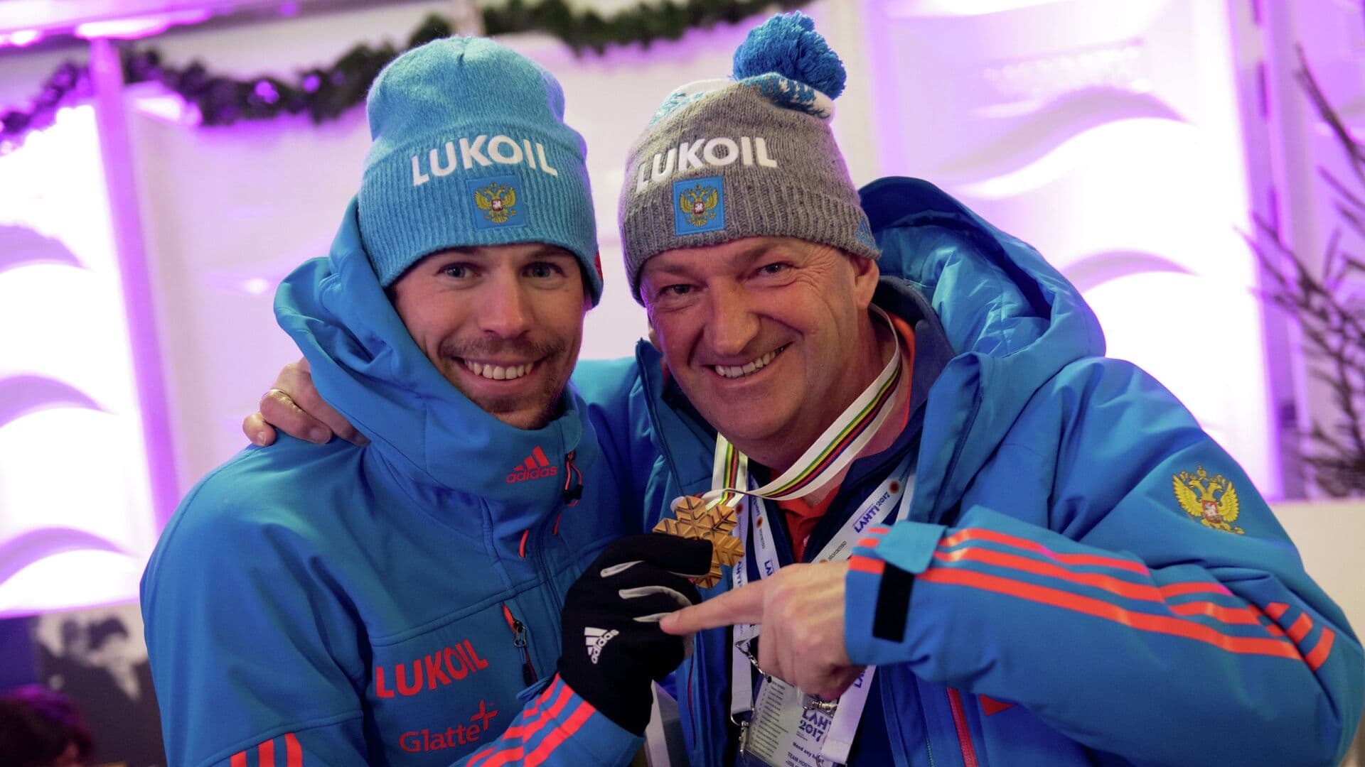 Сергей Устюгов (слева) и Маркус Крамер. Фото: РИА Новости