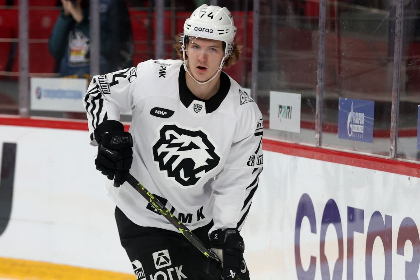 Виталий Кравцов в составе «Трактора». Фото: KHL.ru