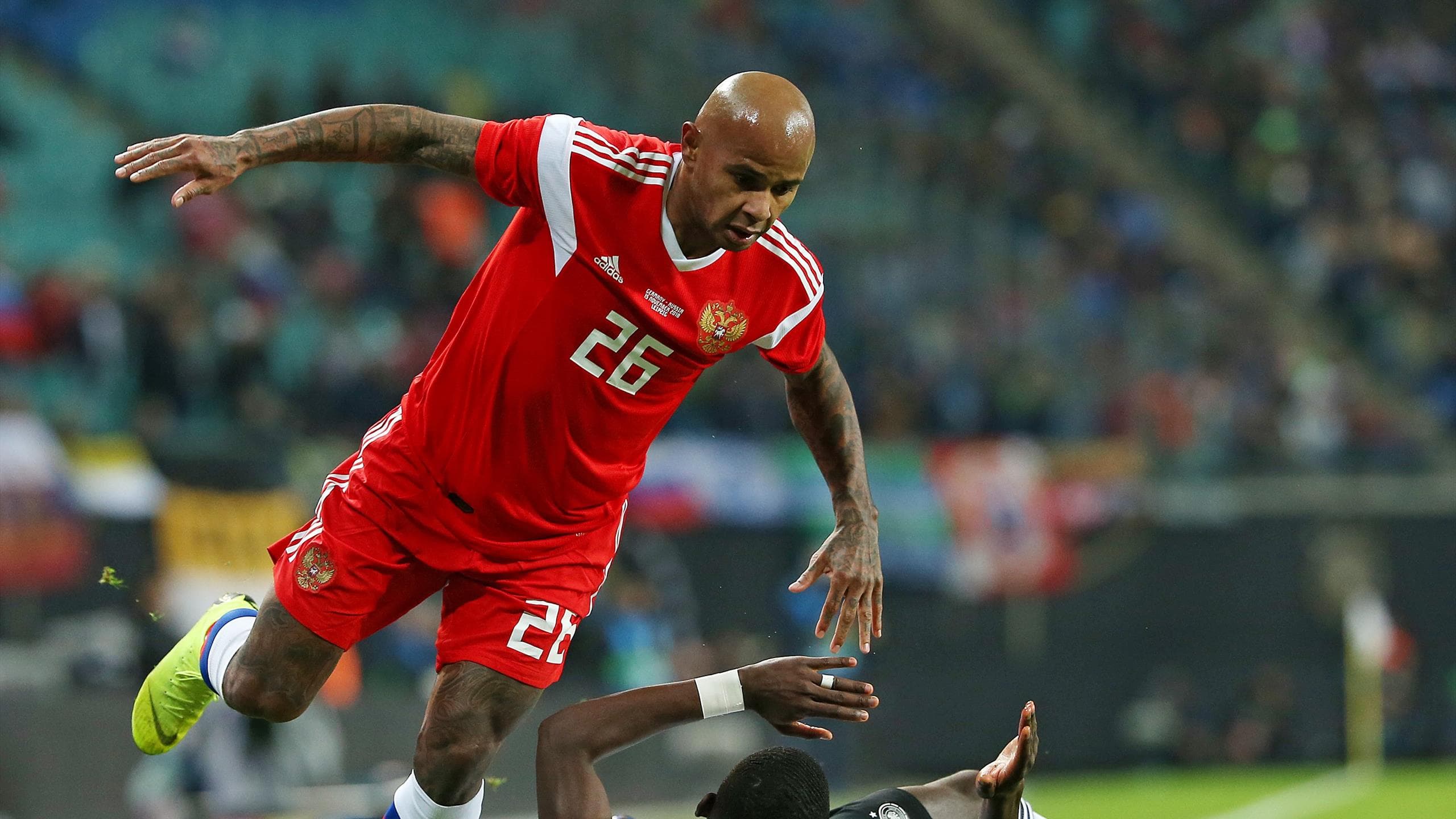 Ари в составе сборной России. Фото: Getty Images