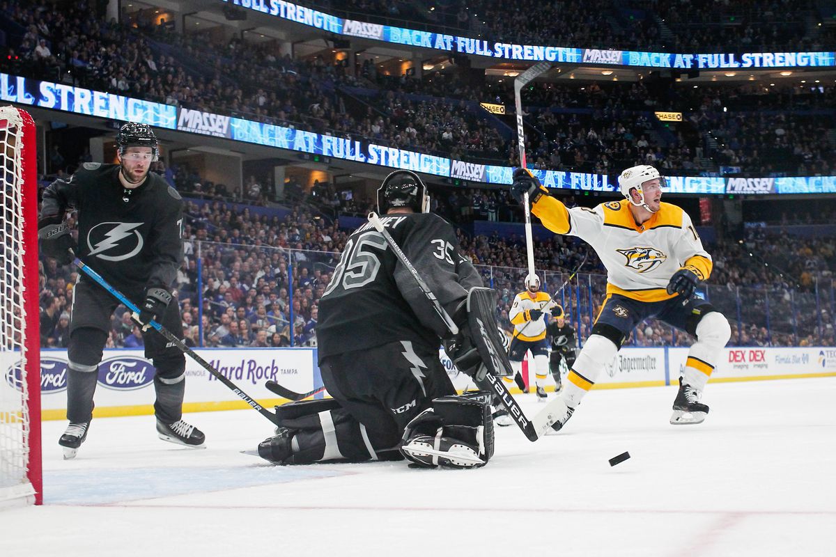 Кингз вашингтон прогноз. Игра Tampa Bay Lightning и Nashville Predators.