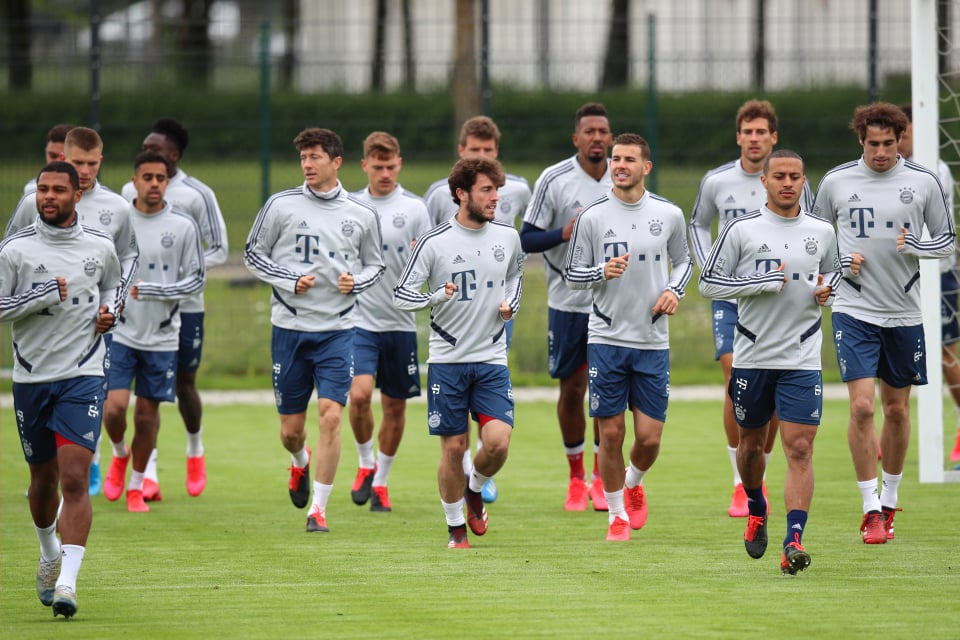 Спорт в мюнхене. Bayern Munich Training.