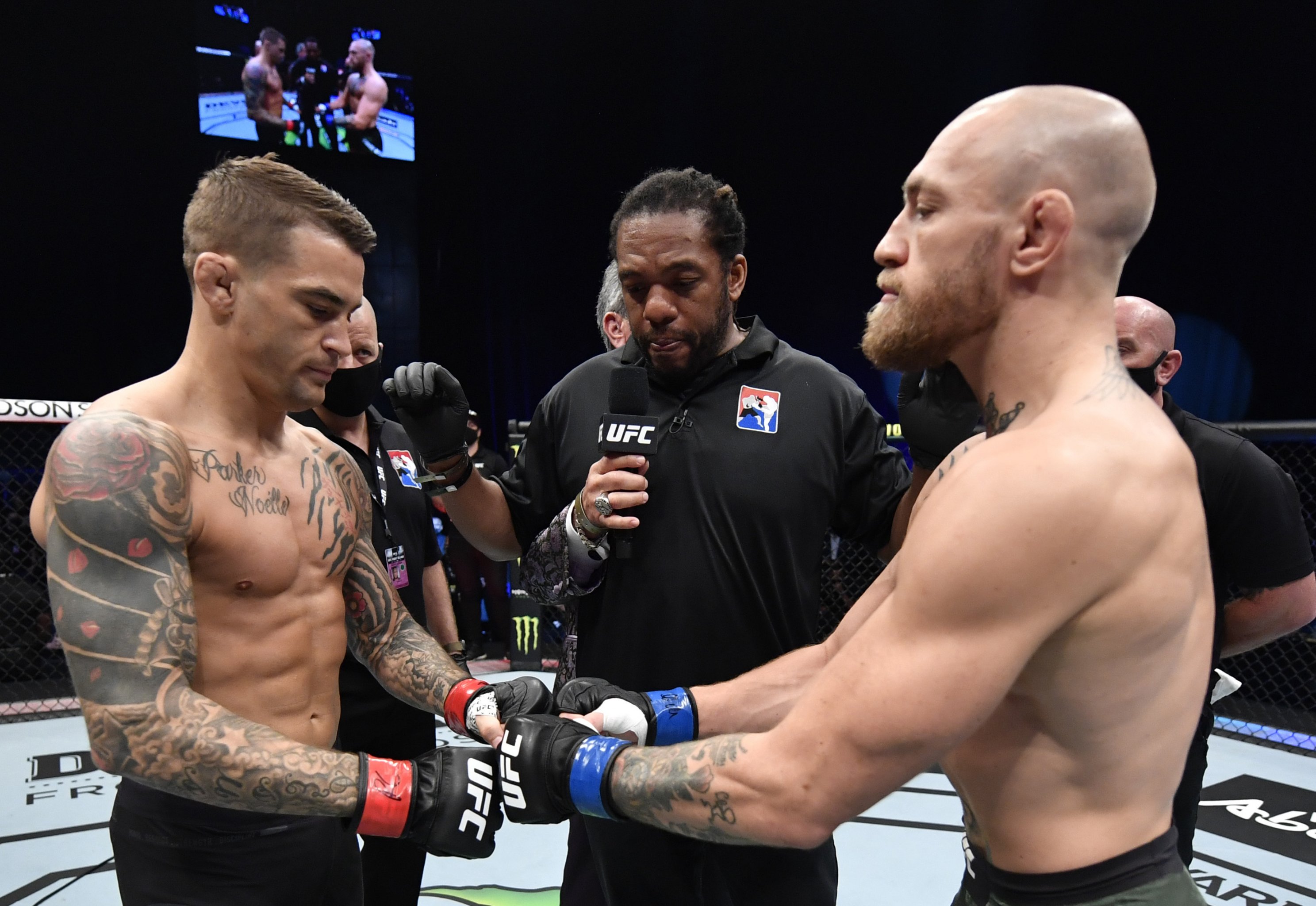 UFC 264 МАКГРЕГОР фотосессия