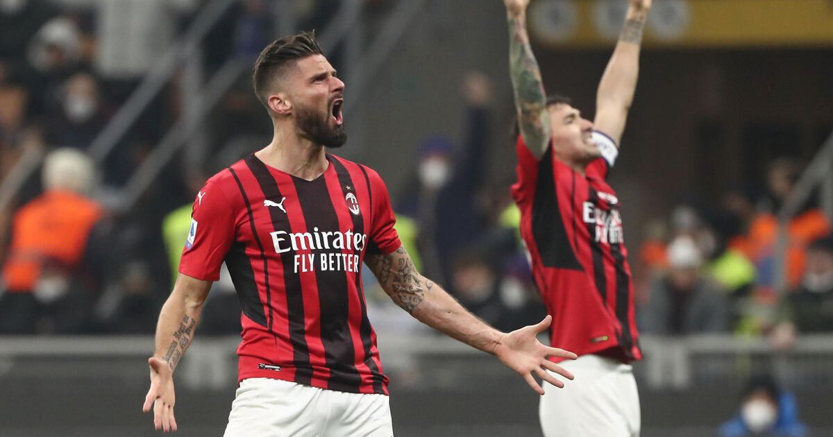 M milan. Olivier Giroud (Милан). Оливье жиру Интер Милан. Giroud AC Milan. Оливье жиру футболист Милан.