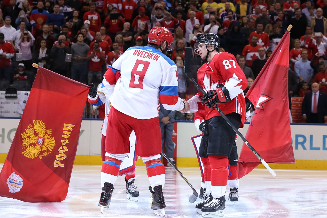 Матч Россия - Канада на Кубке мира-2016. Фото: GETTY IMAGES