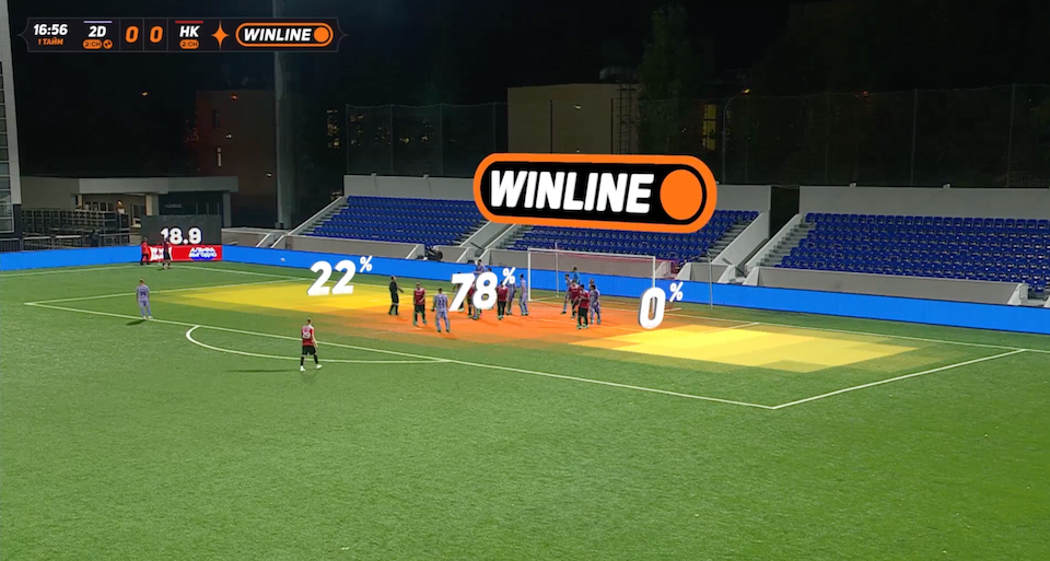 Технологии, которые делают разницу: в трансляциях WINLINE Кубка Лиги появились AR-графика и live-индекс зрелищности